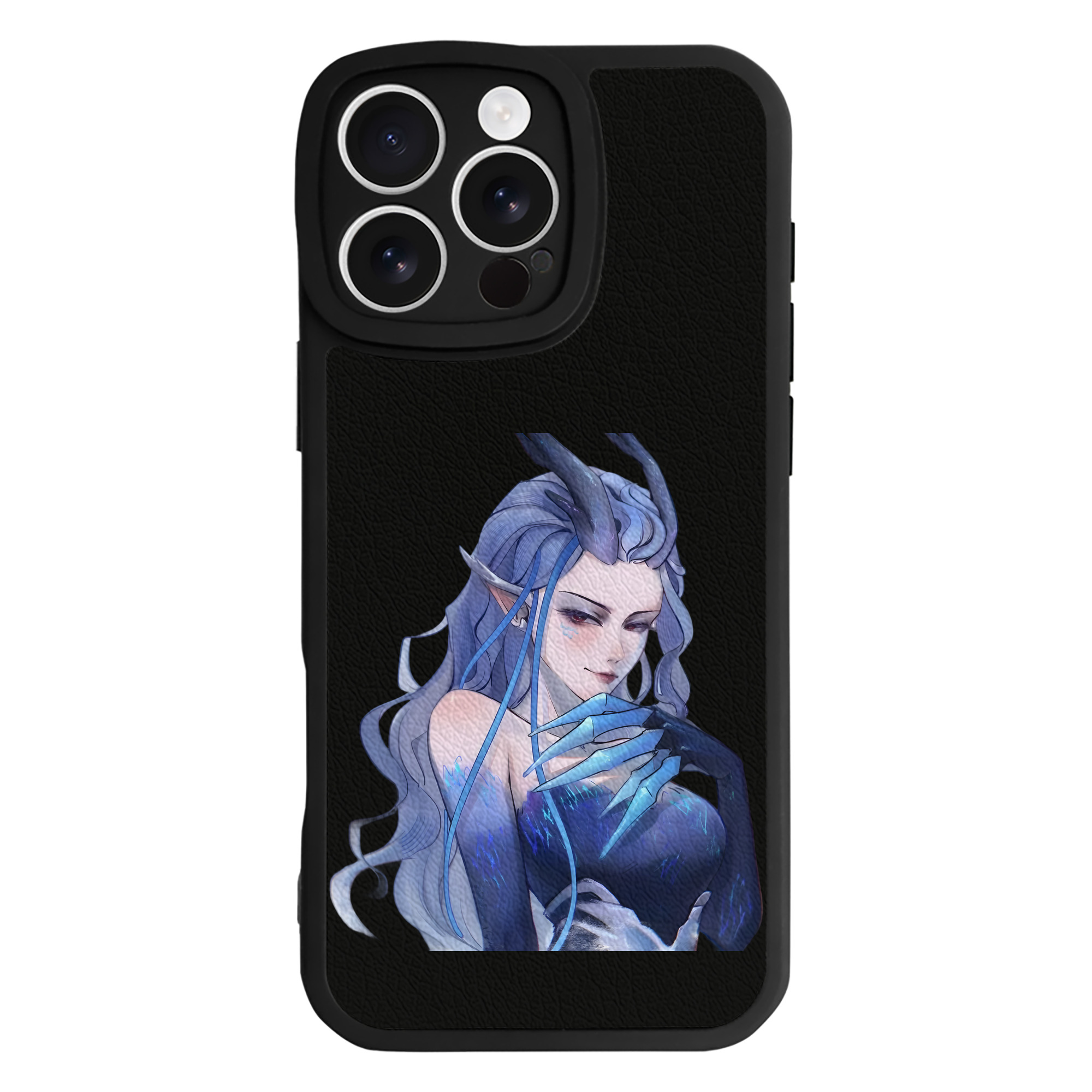 （画像用） Ne Zha 2 ナタ 魔童の大暴れ 【iPhone 16シリーズ対応】シリコンスマホケース（レザー調） 材質：シリコン